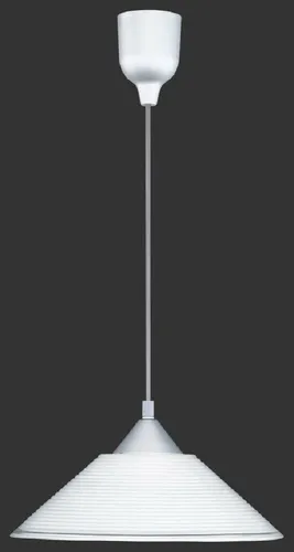 TRIO Diego Hängeleuchte E27 1x60W - Lampen - Stilvolle Hängeleuchte mit hochwertiger Verarbeitung, ideal für die Küche. Verwenden Sie energiesparende LED-Lampen für optimale Effizienz.