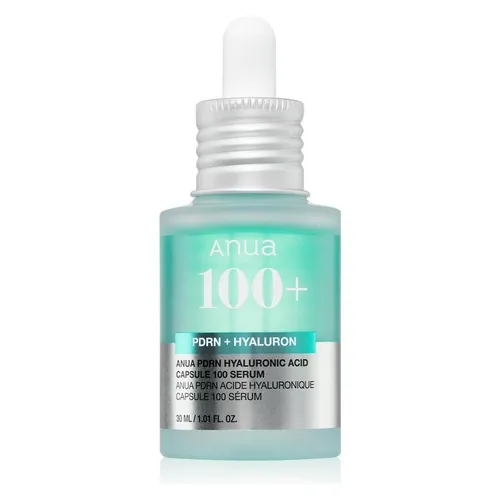 Anua PDRN + Hyaluron 100 Serum - Feuchtigkeitsspendendes Serum mit 11 Hyaluronsäuretypen für intensive Hydration und ein verbessertes Hautbild. Ideal für die tägliche Pflege und ein strahlendes Finish.