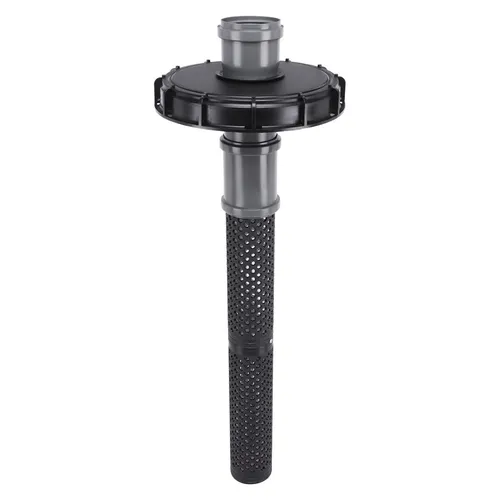 REKUBIK IBC Deckel Filter Extra-Lang mit HT-Rohr DN 75 DN 225