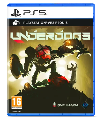 Underdogs (PSVR2) - Actiongeladener Mech-Brawler für PS5 - PS5-Spiele: Erlebe packende, physikbasierte Kämpfe in der düsteren Unterwelt von New Brakka mit umfangreichen Anpassungsmöglichkeiten für deinen Mech.