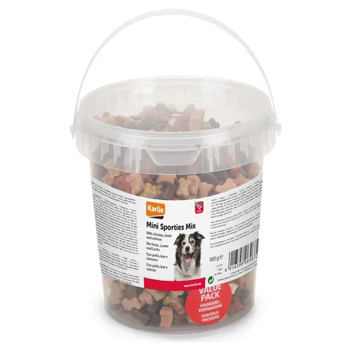 Karlie Mini Sporties Mix 500 g, Hundesnack, UVP 5,29 EUR, NEU