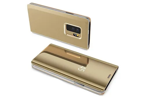 cofi1453 Smartphone-Hülle cofi1453® Smart View Spiegel Mirror Smart Cover Schale Etui für Samsun