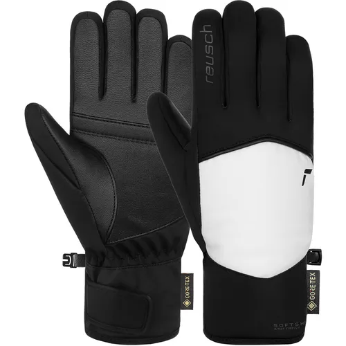 Reusch Damen Amira GTX Handschuhe (Größe 6, schwarz) - Skihandschuhe, wind- und wasserdicht mit optimaler Wärmeisolierung für maximalen Komfort auf der Skipiste