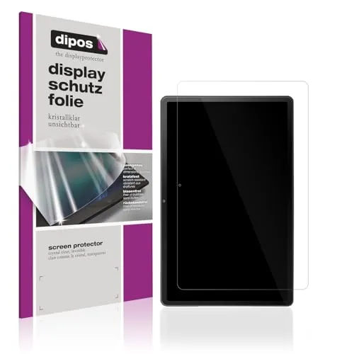 dipos I 2x Schutzfolie klar passend für Lenovo Tab M10 Plus 2.Gen TB-X606F Folie Displayschutzfolie, Ultra-Dünn, Case-Friendly, Fingerprint-Kompatibel