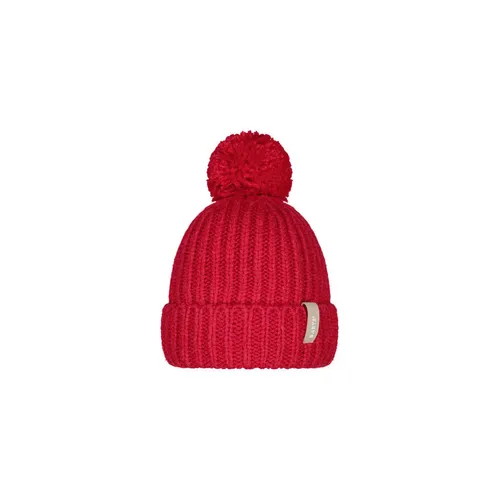 Barts Beanie rot - Stylische Mütze aus 50% Polyester, ideal für kalte Tage und gleichzeitig modisch.