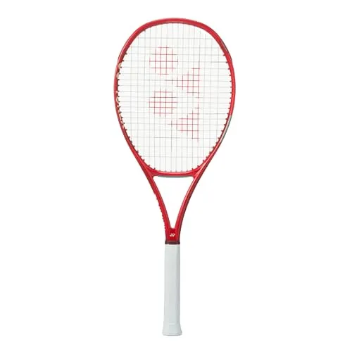 YONEX VCORE 100 Tennisschläger – 300 g – Ruby Red - Leistungsstarker Profi Tennisschläger mit optimaler Balance für ambitionierte Spieler. Maximale Spin-Performance und große Fehlertoleranz sorgen für konstante Schlagpräzision und ein komfortables Spielgefühl.