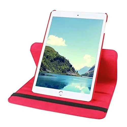 Lobwerk Schutzhülle für Apple iPad mini 5 7.9 Zoll Hülle Flip Case 360° Drehbar Rot