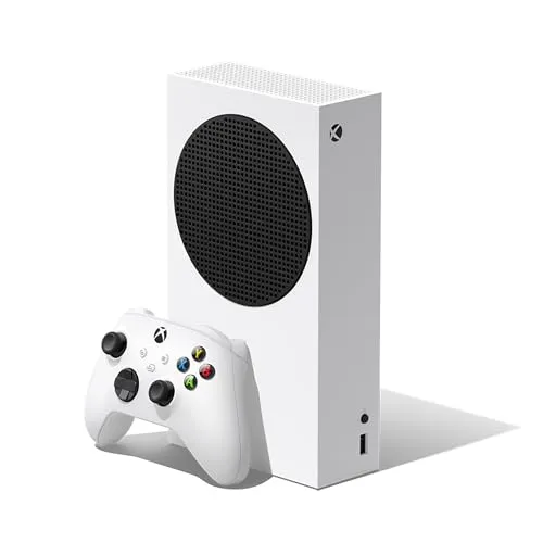 Microsoft Xbox Serie S 512GB Digital Weiß 4K Ultra HD Konsole - Spielkonsolen mit 512 GB SSD, 4K Ultra HD und Quick Resume für nahtloses Gaming. Die kompakteste und leistungsstärkste Xbox-Konsole von Microsoft.