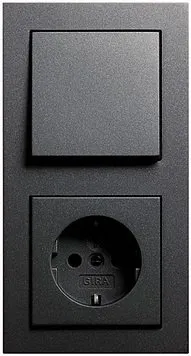 GIRA E2 Anthrazit von Gira