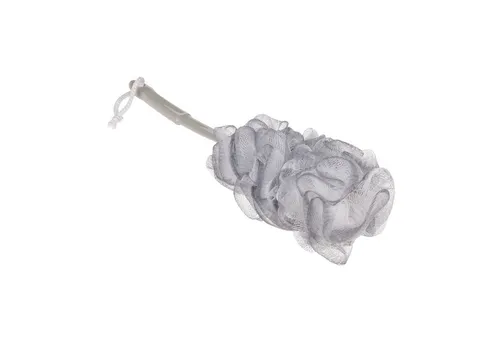 HAC24 Duschschwamm XL Badeschwamm Duschbürste Rückenreiniger, mit Langen Stiel 50 x 12 cm mit Aufhängung