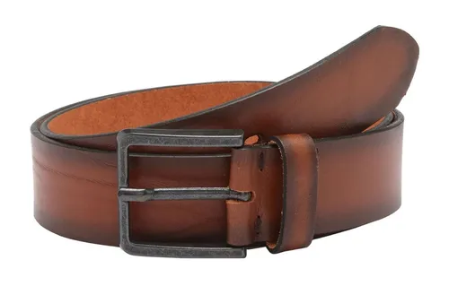 Lloyd Ledergürtel Braun W85 - Stilvoll und Langlebig - Hochwertiger Ledergürtel in Brandy mit genarbter Optik. Perfekt für den casual Look, vereint Komfort und Stil für jeden Anlass.