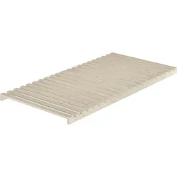 Metallfreier Lattenrost „Extra“ aus Fichte/Tanne mit 21 Leisten - Stabiler, metallfreier Lattenrost aus Massivholz für optimale Matratzenunterstützung. Wählen Sie Ihre Liegefläche: 80-200 cm. Naturprodukt für erholsamen Schlaf!