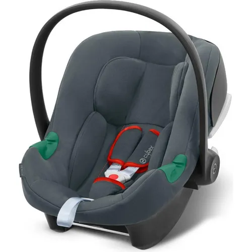 CYBEX Babyschale Aton B2 i-Size inkl. Base One - B Ware - Auto-Kindersitz mit Isofix, sicher und komfortabel für Ihr Baby, ideal für die ersten Autofahrten.