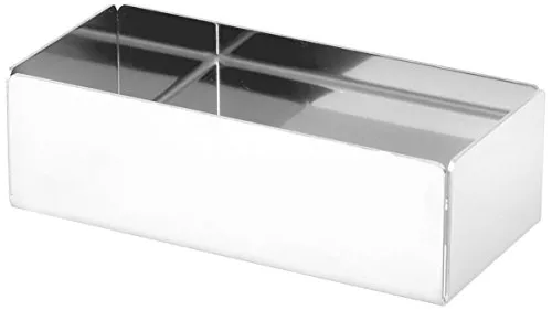 Officine Standard Teebox Tee/Zucker, Edelstahl, 13 x 6 cm