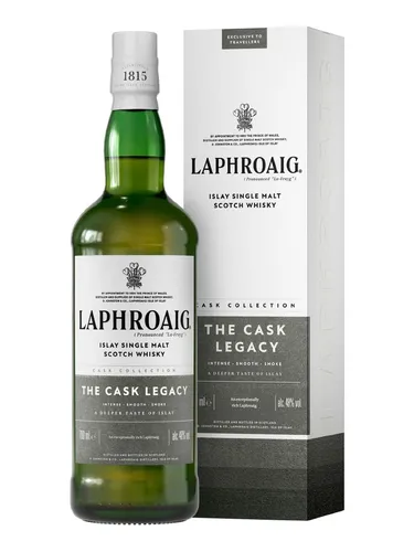 Laphroaig The Cask Legacy Edition - Single Malt Scotch Whisky - Whisky mit einzigartigem Charakter, gereift in verschiedenen Fässern für ein unverwechselbares Aroma und intensiven Geschmack.