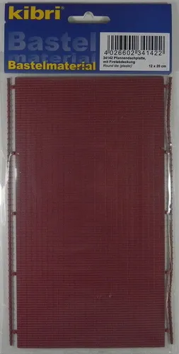 Kibri 34142 H0 Pfannendachplatte mit Firstziegel