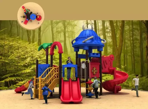 Spielturm mit Rutsche und Kletterturm für Kinder - Vielseitiger Spielturm mit Rutsche und Klettermöglichkeiten, ideal für Kinder von 1 bis 11 Jahren. Fördert die motorische Entwicklung und sorgt für stundenlangen Spielspaß im Freien.