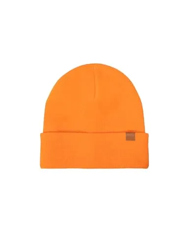 Occulto Jungen & Mädchen Winter Mütze (Model: Levi), Kinder Beanie Orange