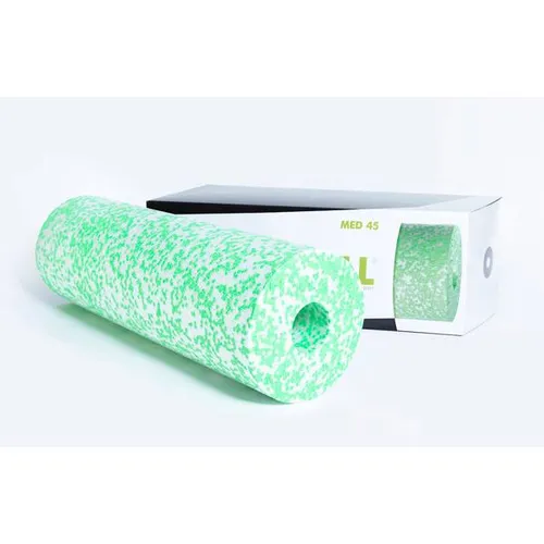BLACKROLL® MED 45 - Die originale weiche Selbstmassagerolle - Faszienrollen, ideal zur gezielten Muskelentspannung und Regeneration, hilft Verspannungen zu lösen und die Durchblutung zu fördern.