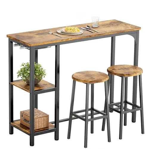 Bealife Bartisch mit Barhocker-Set für 2 Personen