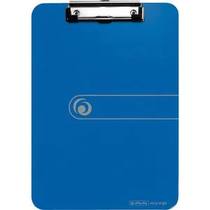 herlitz Klemmbrett easy orga 100436086 DIN A4 opak blau Kunststoff, 1 St.