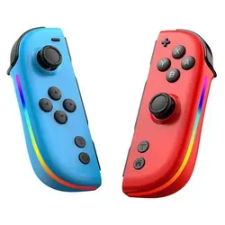 Split Controller für Nintendo Switch mit Hall Joysticks und RGB-Beleuchtung - Split Controller für Nintendo Switch, ausgestattet mit Hall Effect Joysticks für präzise Steuerung und RGB-Beleuchtung. Ideal für ein intensives Gaming-Erlebnis!