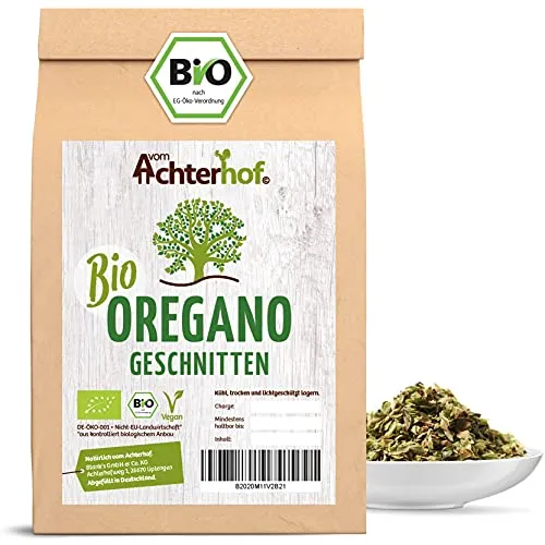 Oregano Bio getrocknet gerebelt (500g) | Organic Wild Marjoram | Premium Gewürz vom Achterhof