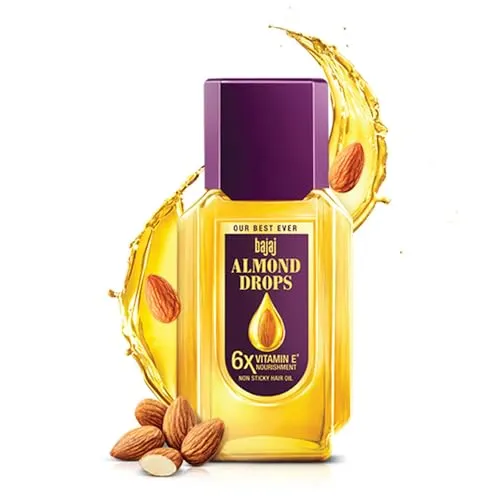 Produktbild Bajaj Almond Drops Hair Oil (nicht verklebendes Mandel-Haaröl mit Vitamin E) 200ml