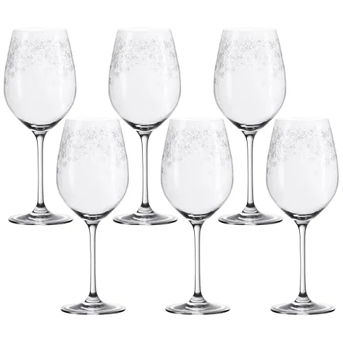 Leonardo Chateau Rotwein-Gläser 6er Set - Rotweingläser mit 510 ml Fassungsvermögen, spülmaschinenfest und ideal für die Aroma-Entfaltung von Rotweinen. Hochwertiges Design, perfekt als Geschenk für festliche Anlässe.
