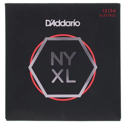 D Addario NYXL1254 - Premium E-Gitarrensaiten, extrem reißfest und mit verbesserter Stimmstabilität für optimale Spielbarkeit