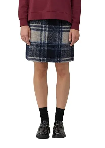Produktbild s.Oliver RED LABEL Mini-Rock mit Wollanteil in Marine, Größe 42
