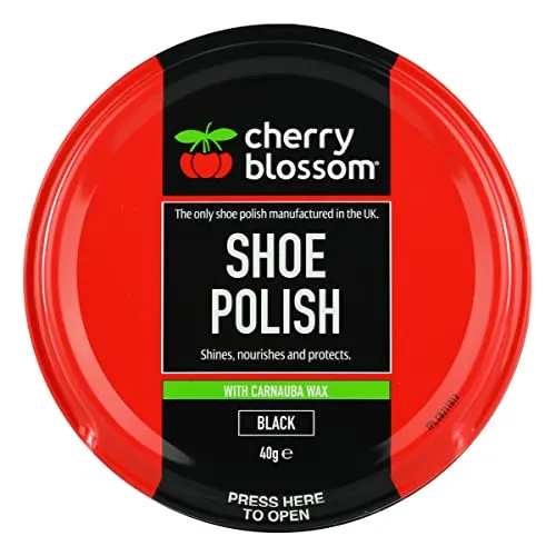 Cherry Blossom Schuhcreme schwarz 40g