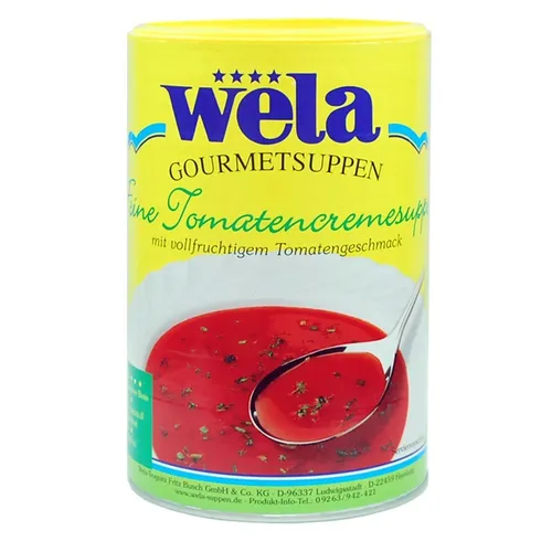 WELA Feine Tomatencremesuppe GOURMET 5L / 20 Teller geschmacksintensiv