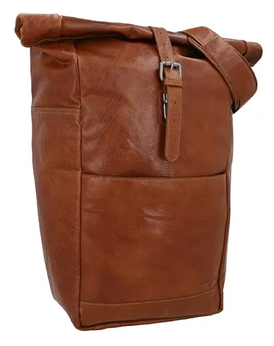 Gusti Leder Fahrradtasche Miquel I - Stilvolle Gepäckträgertasche - Fahrradtasche im Retro-Design, ideal für Büro und Freizeit. Hohe Belastbarkeit und vielseitige Staumöglichkeiten für Dokumente und mehr.
