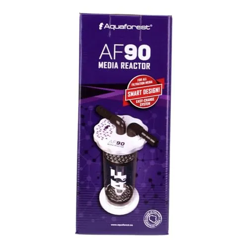 Aquaforest AF 90 Bettfilter Flüssigkeit für Aquarien - Aquarienfilter für Meer- und Barrierenaquarien, sorgt für kristallklares Wasser und ein gesundes Aquarienklima.
