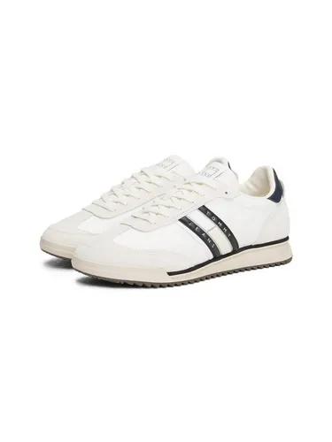 Tommy Jeans TJM RETRO RUNNER CLEATED Sneaker, Freizeitschuh, Halbschuh, Schnürer mit Kontrastbesatz