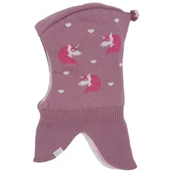 MAXIMO Schlupfmütze für Babys, Einhorn-Design, Gr. 53, rosa
