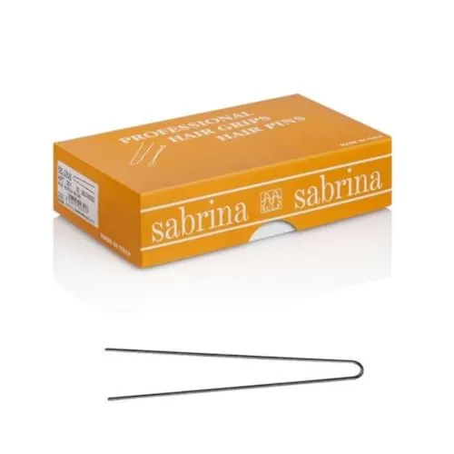 Sabrina Haarklammer Unsichtbare Gabel 500g Schwarz 5,5cm LACA.002