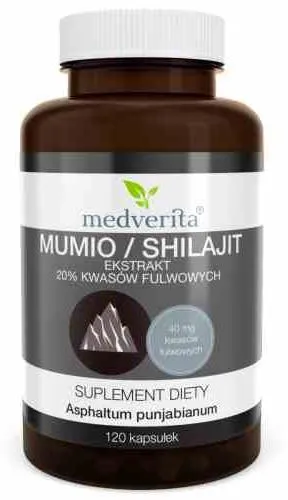 Medverita Mumio/Shilajit 120 Kapseln