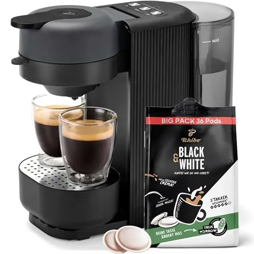 Tchibo Kaffeepadmaschine „CALL ME PAD“ – Schnell & Leise mit 36 Kaffeepads