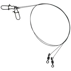 Seika Pro Vorfachschnur Seika Pro WF Vorfach 30cm - 2 Stahlvorfächer, 7 m Länge, (1-St) 7 m