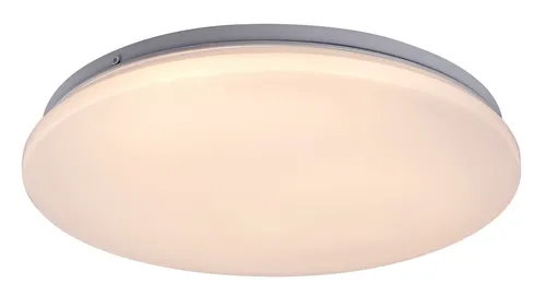 Rabalux Deckenleuchte 37.5cm LED 24W Vendel Rund Weiß - Energiesparende Deckenlampe mit warmem Licht für gemütliche Räume. Ideal für Esszimmer, Wohnzimmer und mehr. Robustes Metalldesign mit 5 Jahren Garantie.