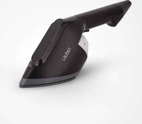 Lauben Handheld Steam Iron 1950BC - Tragbarer Dampfglätter - Dampfglätter für vertikales und horizontales Bügeln, 20 Sekunden Aufheizzeit, 3 m Kabel und Keramikbügelfläche schonend für empfindliche Stoffe.