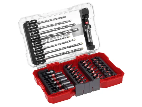 EINHELL Bit- & Bohrer-Set, 108763, M-Case, 39-teilig von Einhell