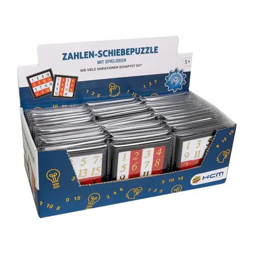 Zahlen Schiebepuzzle