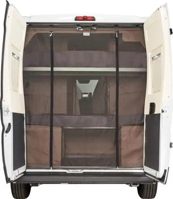 Produktbild Hindermann Insektenschutzvorhang Renault Master 2024, Hecktür, mit zwei Reißverschlüssen, mit Magnetbefestigung