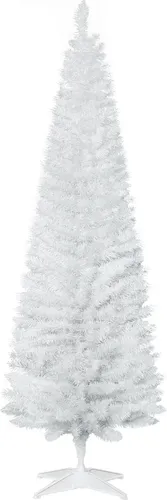 HOMCOM Künstlicher Weihnachtsbaum 180 cm - Festlich und Pflegeleicht - Künstlicher Weihnachtsbaum, 1,8 m hoch mit realistischen Zweigen, ideal für eine zauberhafte Weihnachtsstimmung. Pflegeleicht und einfach aufzubauen, perfekt für jedes Zuhause.