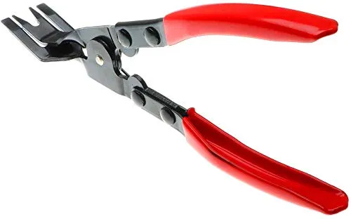 OPTION Klammernhebezange - Clip Zange für einfaches Entfernen von Zierleisten, Stoßstangengummis, Türverkleidung