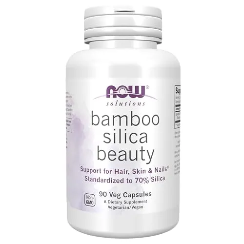 NOW Foods Bamboo Silica Beauty - 90 vcaps