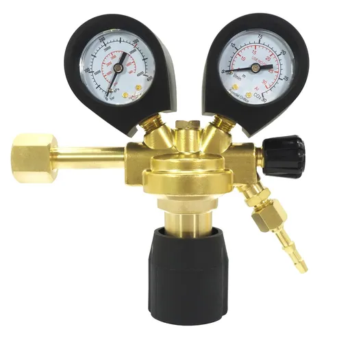 BEST™ Argon/Co2 Reduzierer Druckregler Druckminderer Manometer Luft, Helium